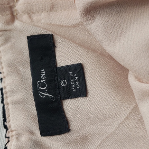 J. Crew Guipure Black Lace Spaghetti Strap Dress Size 6 - Picture 12 of 16